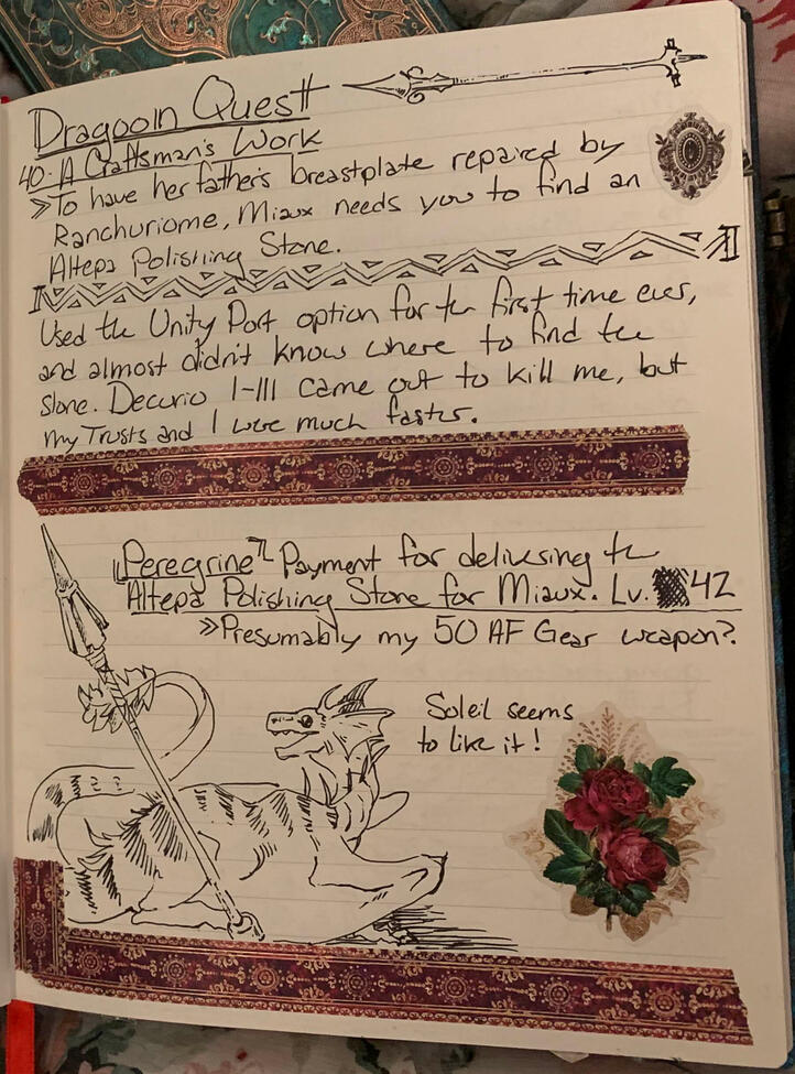 Dragoon Artifact Quest